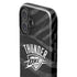 NBA Oklahoma City Thunder Black Animal Print iPhone 16 Plus Impact Case